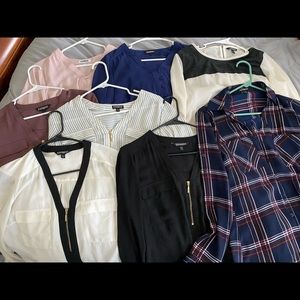 Womens Express Blouses Bundle of 8